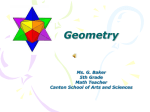 Geometry - CSASEssentialsCourse