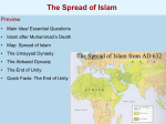 The Spread of Islam