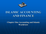 Islamic Accounting Chapter 1