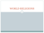 world religions