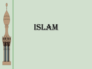 Islam-Submission to Allah