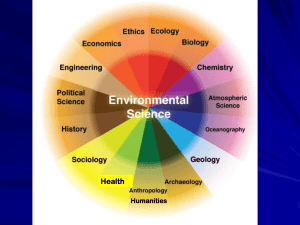 What is Environmental Science?