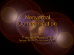 Nonverbal Communication