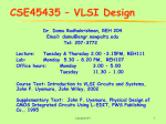 Power Estimation at the architectural level