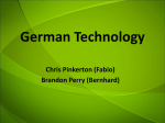 German Technology - Faculty Website Directory