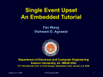 Single Event Upset (SEU): Radiation-induced