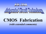 CMOS FABRICATION TECHNOLOGY