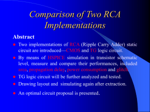 Comparison of Two RCA Implementations_Winter2002