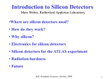 Lecture 2 - PPD - STFC Particle Physics Department