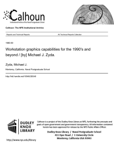 Workstation graphics capabilities for the 1990's and Zyda, Michael J.