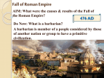 Fall of Roman Empire