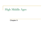 High Middle Ages - Swampscott High School