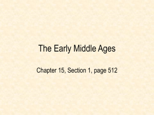 The Early Middle Ages