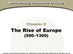 Chapter 8 : The Rise of Europe