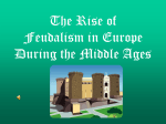 The Rise of Feudalism in Europe