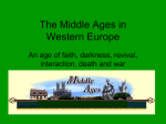 The Middle Ages in Western Europe