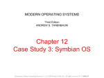 MODERN OPERATING SYSTEMS Third Edition ANDREW S. …