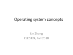 Operating system concepts