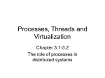 Threads and Virtualization - The University of Alabama in