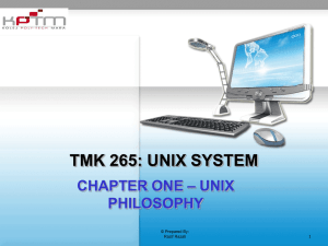introduction to unix system