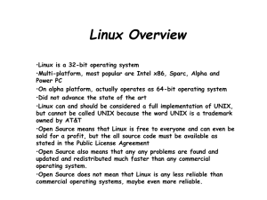 Linux-Spr-2001-sect-1-group