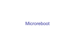 Microreboot