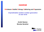 HAVEGE - Irisa