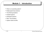 Abstract View of System Components