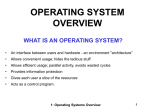 OPERATING SYSTEMS: