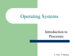 Introduction to Processes
