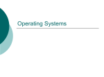 Operating Systems