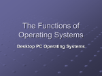 Desktop PC Operating Systems