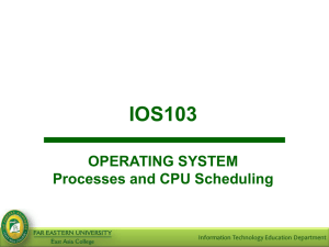 IOS103_IOS102_III. Processes and CPU Scheduling_Wk3