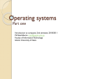 Operating Systems 1