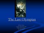 Shane W. - The Last Olympian