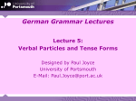 MLG 1001: Grammar Lectures