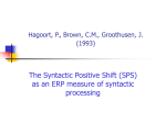 Hagoort, P., Brown, C.M., Groothusen, J. (1993)