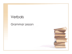 Verbals - Weebly