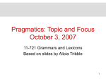 Pragmatics slides