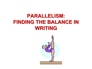 Parallelism Practice