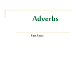 Adverbs