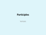 Participles - Polk School District