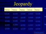 Jeopardy - jackson12