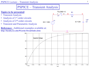 Transient Analysis