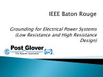 Grounding for Electrical Power Systems