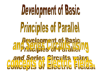 Application of electric field to currents in conductors. pp