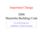 Manitoba Building Code