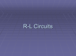 RL Circuits - Humble ISD