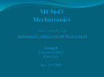 ME5643 Mechatronics