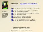 Chapter Seven Capacitors and Inductors